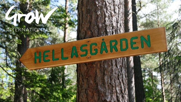 Outdoors at Hellasgården