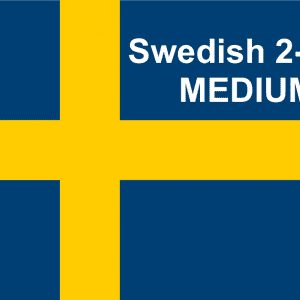 Swedish online Medium pack